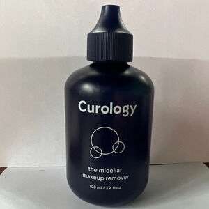 🎉 CUROLOGY Micellar Makeup Remover Full Size NEW 3.4 Oz. Removes waterproof
